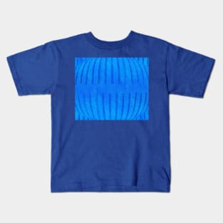 Blue lines Kids T-Shirt